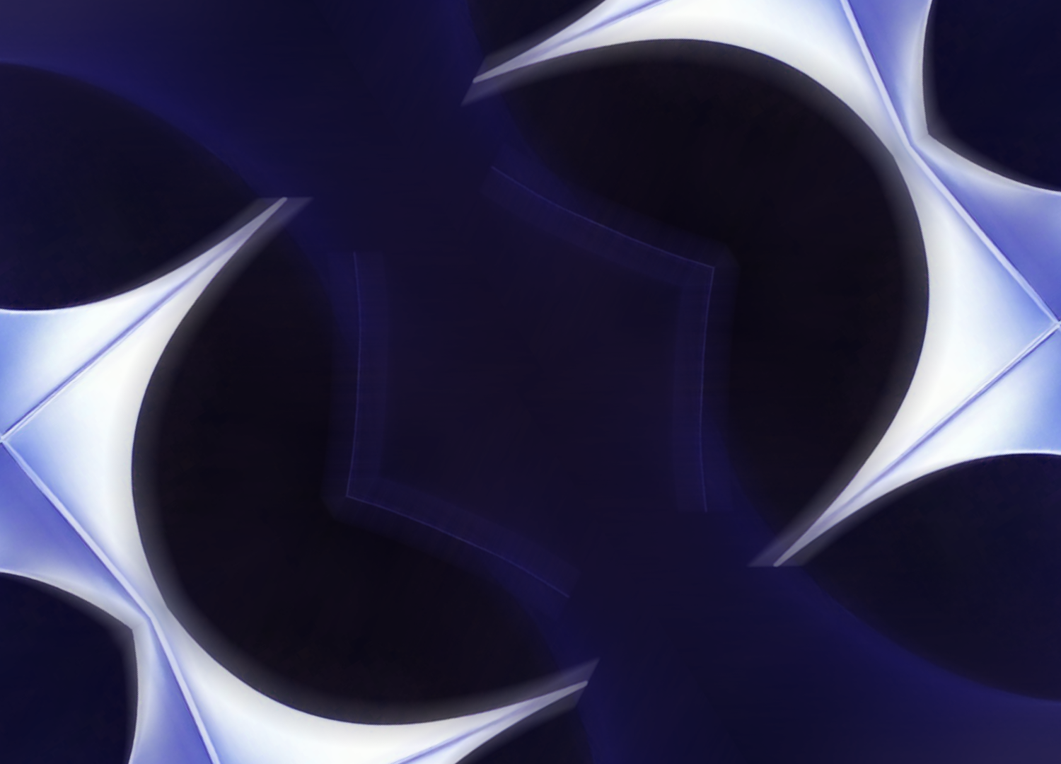 ```json
{
  "alt": "Abstract design with dark blue background and white glowing angular shapes.",
  "caption": "Dive into the mesmerizing world of abstract art where glowing white forms dance across a dark blue canvas, creating a sense of cosmic allure.",
  "description": "This abstract image features a dark blue background with luminous white angular shapes, creating an intricate pattern. The interplay of light and shadow provides a sense of depth and movement, evoking a cosmic or futuristic feel. Ideal for those interested in modern art and design, the image offers a captivating visual experience."
}
```
