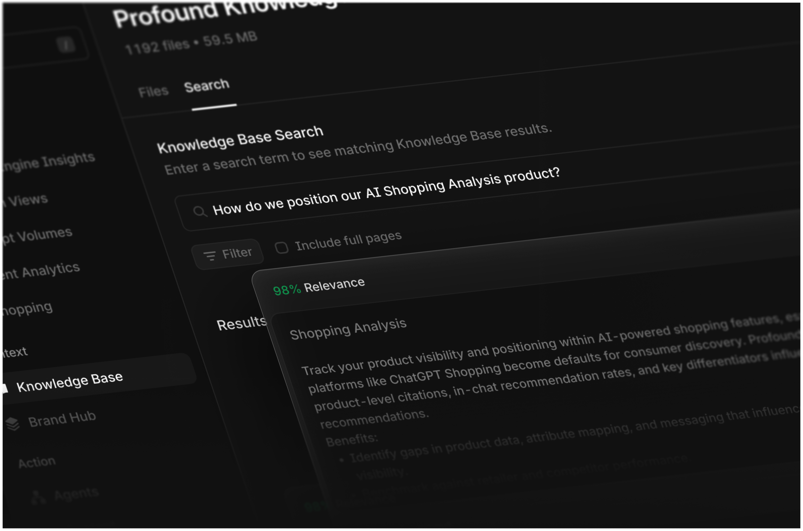 Enhance Your Strategy with Profound Knowledge Base