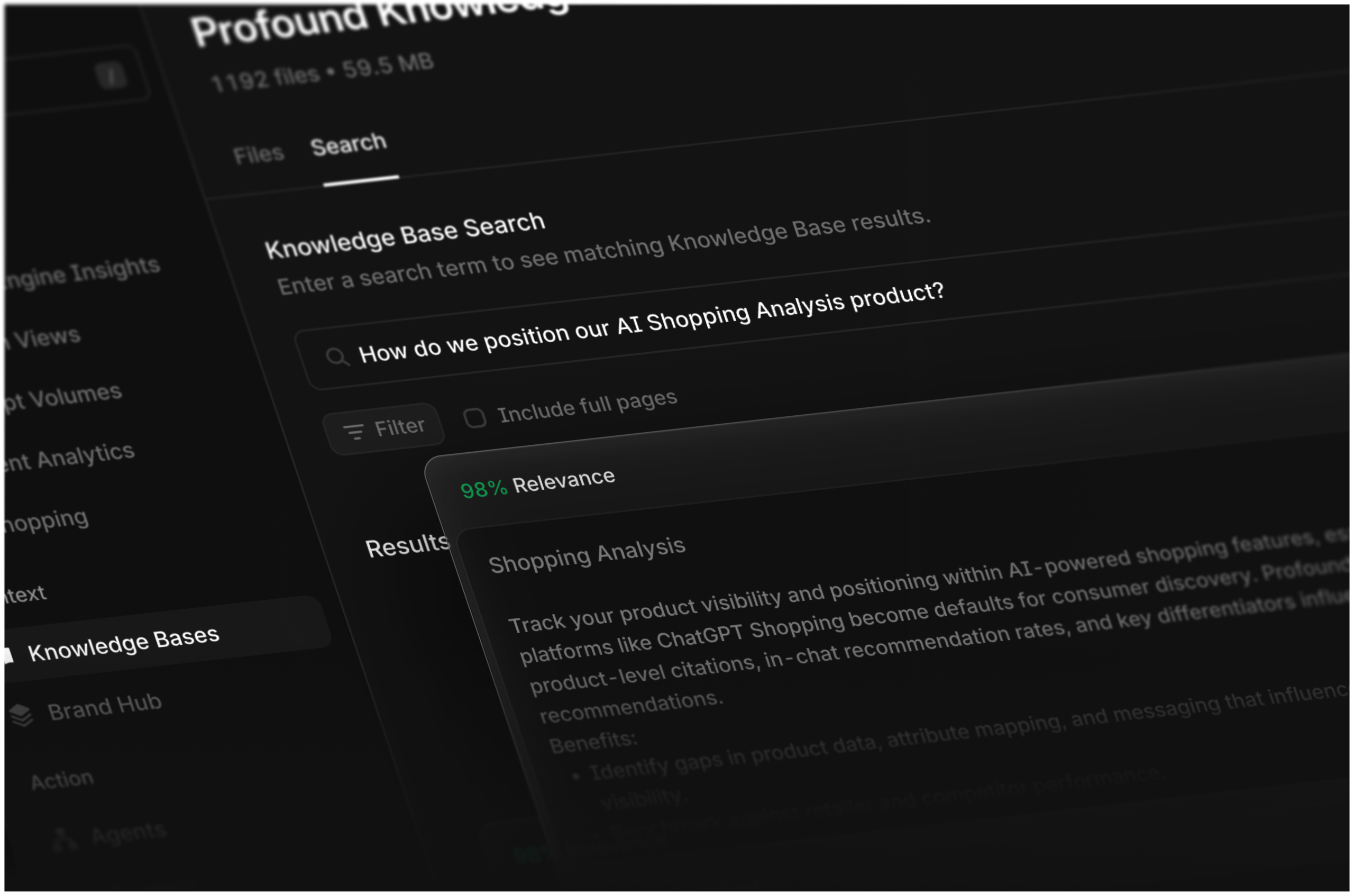 Enhance Marketing Success with Profound’s Knowledge Bases