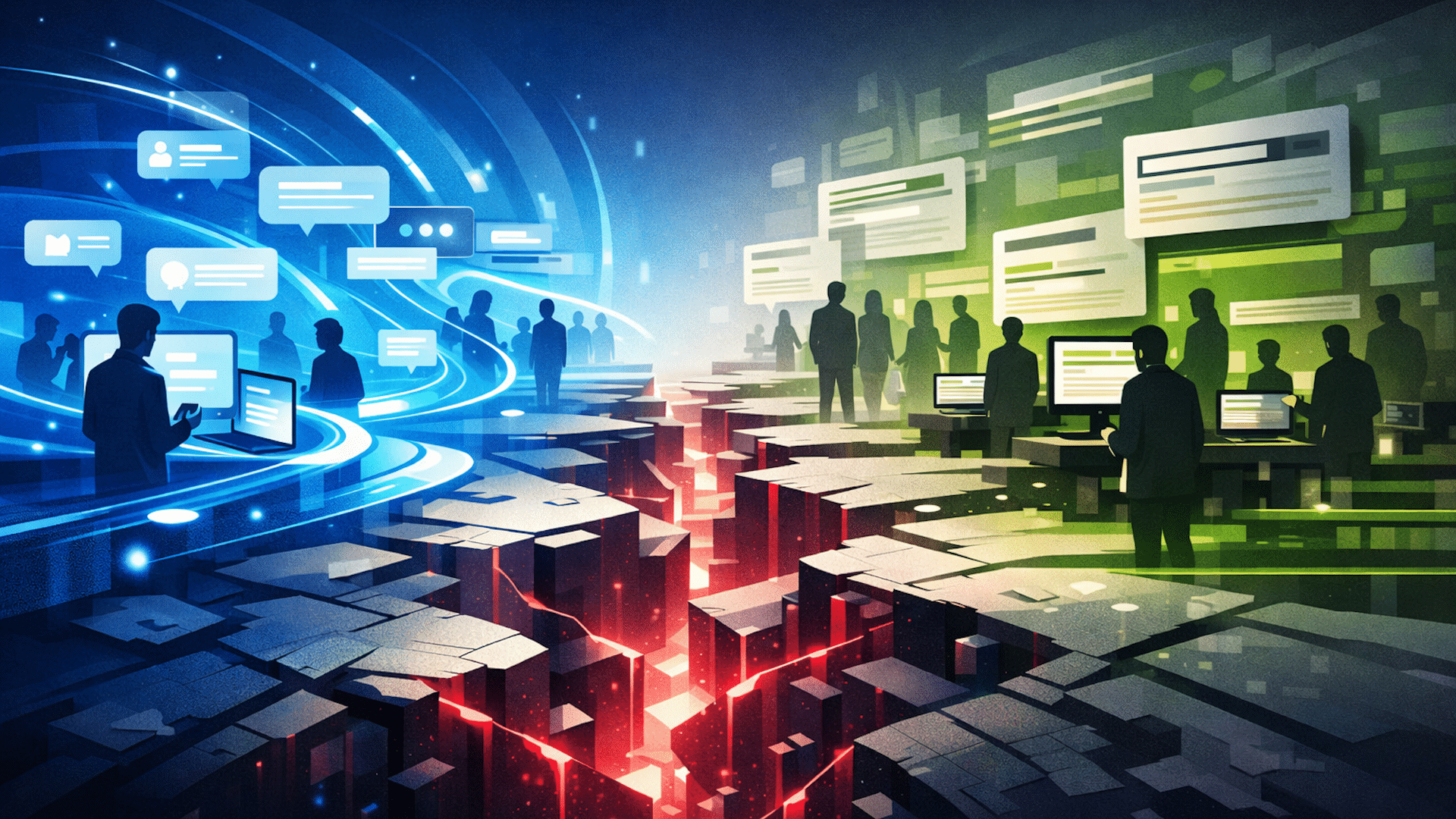AI Search: Bridging the Wealth Gap in Digital Exploration