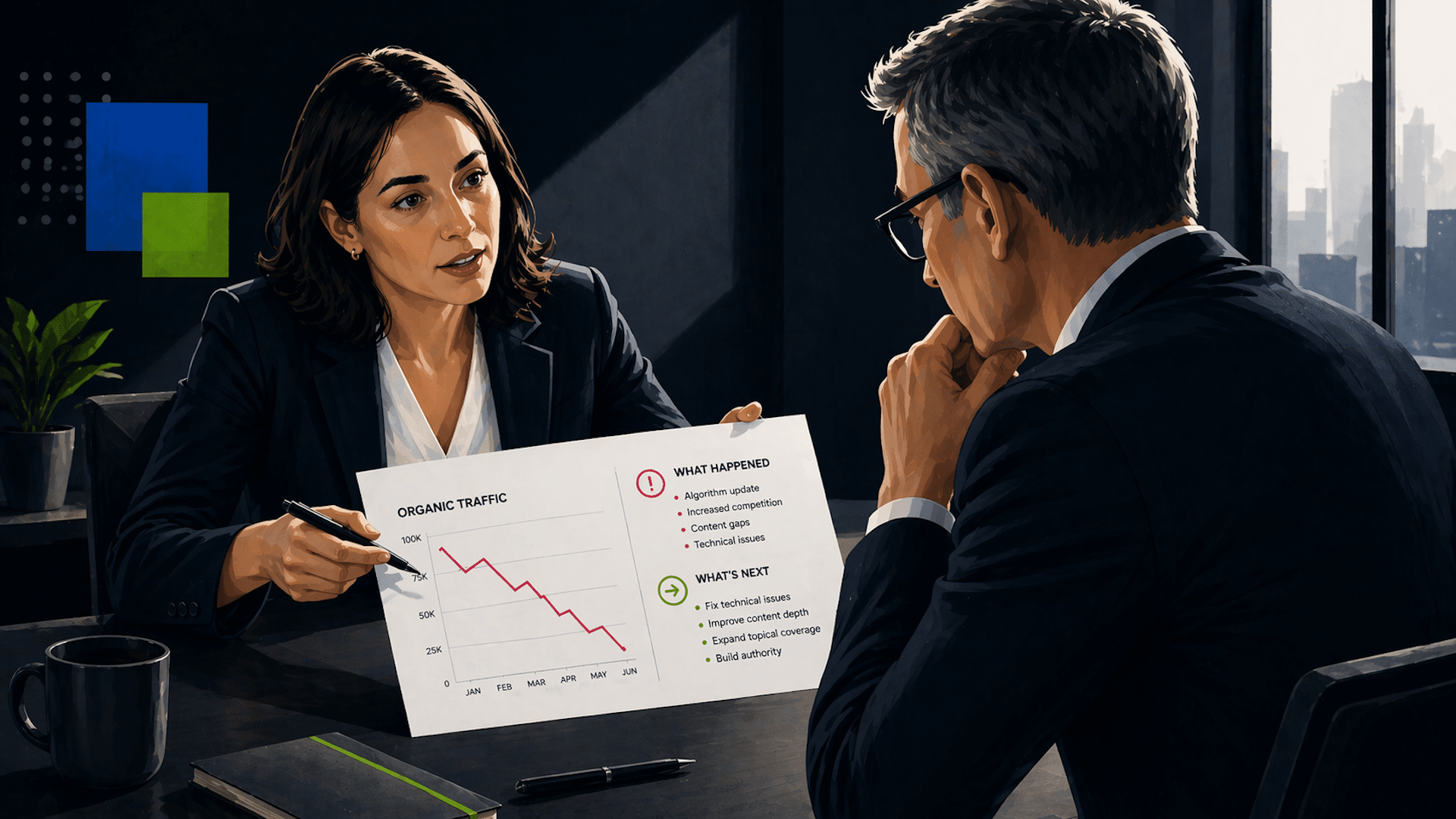 Mastering the Art of Delivering Tough SEO News to Executives