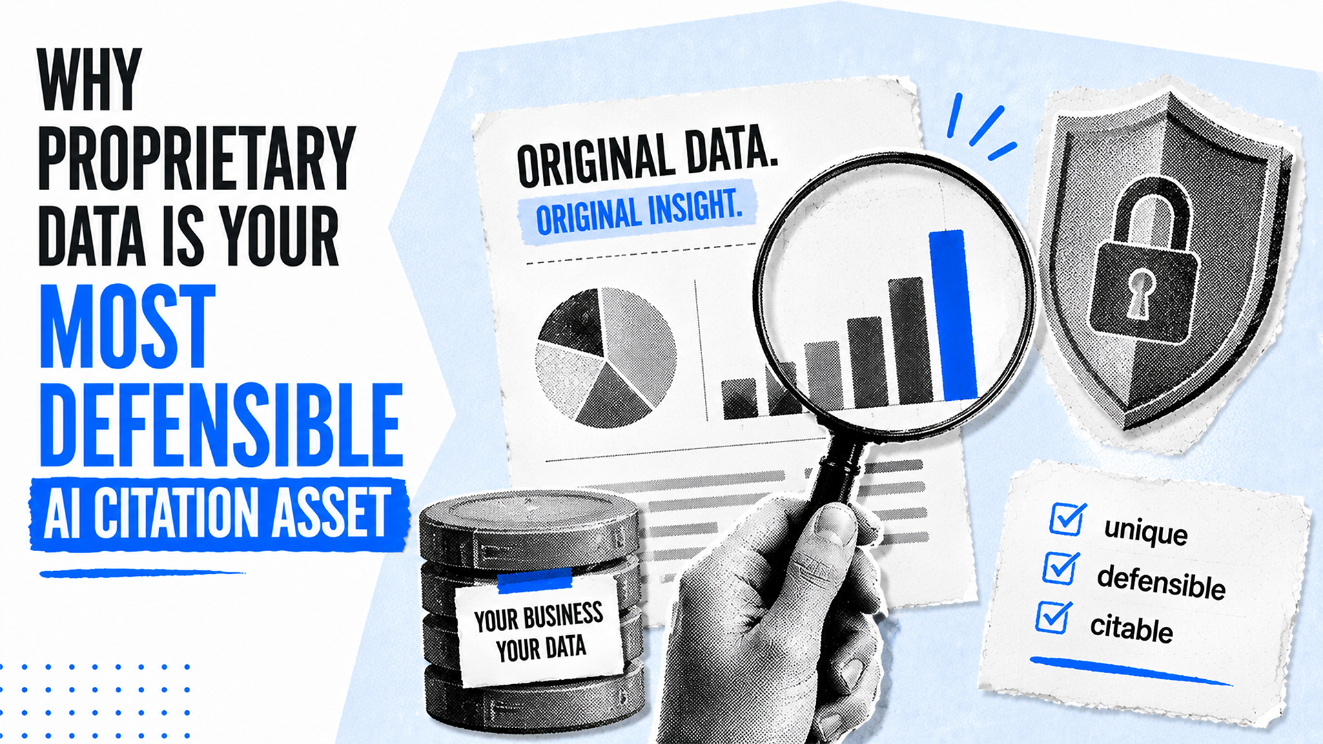 How I Turn Proprietary Data Into AI Citations