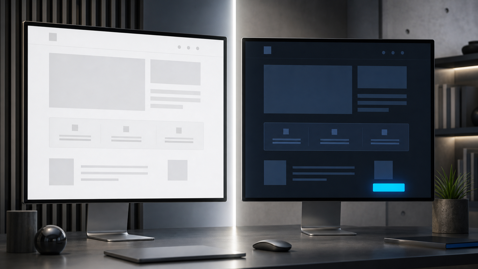 When a Dark B2B Landing Page Can Outperform a Light One