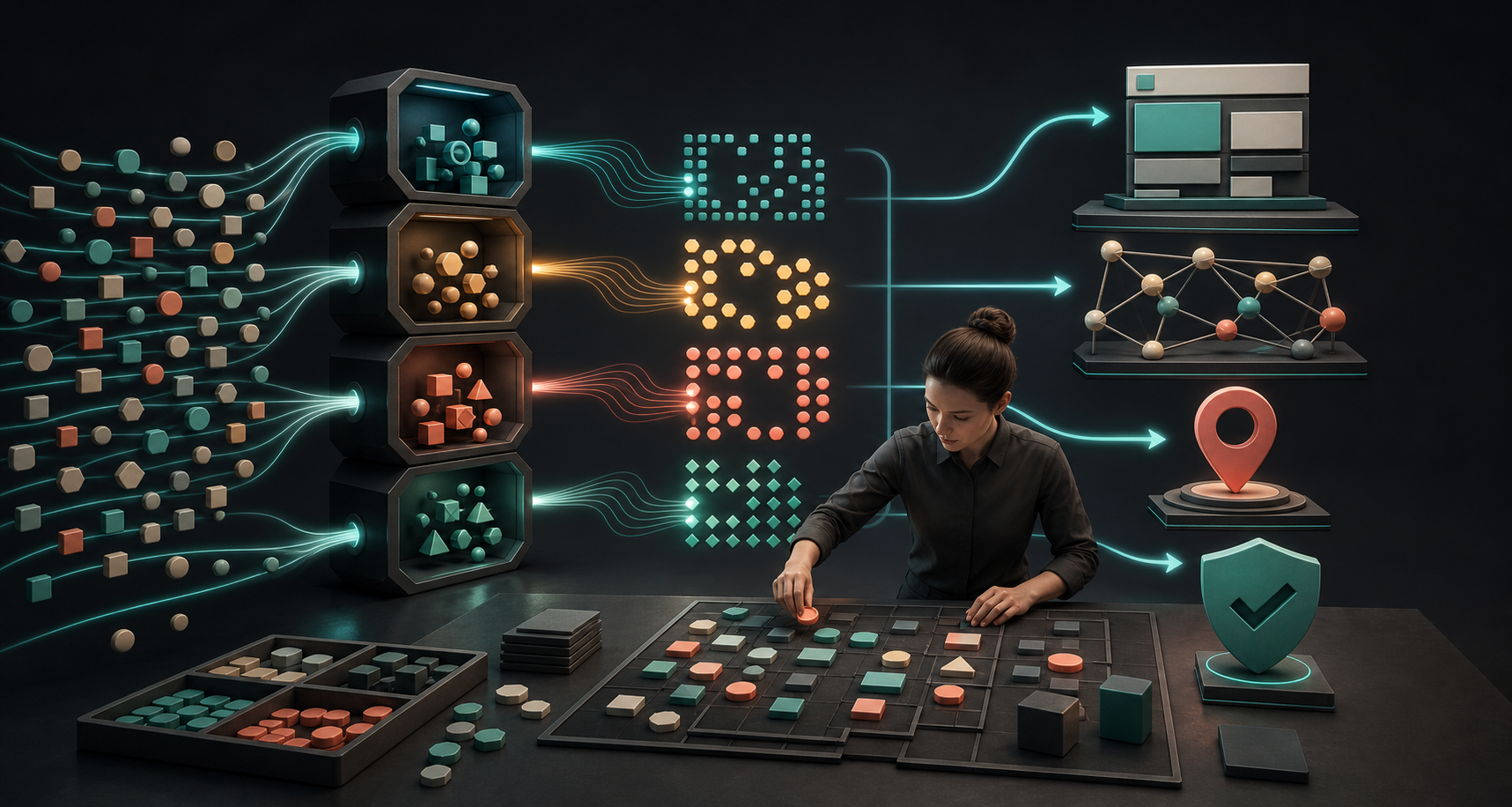 A strategist turns repeated patterns from abstract AI answer chambers into website, source, location, and fact-checking work.