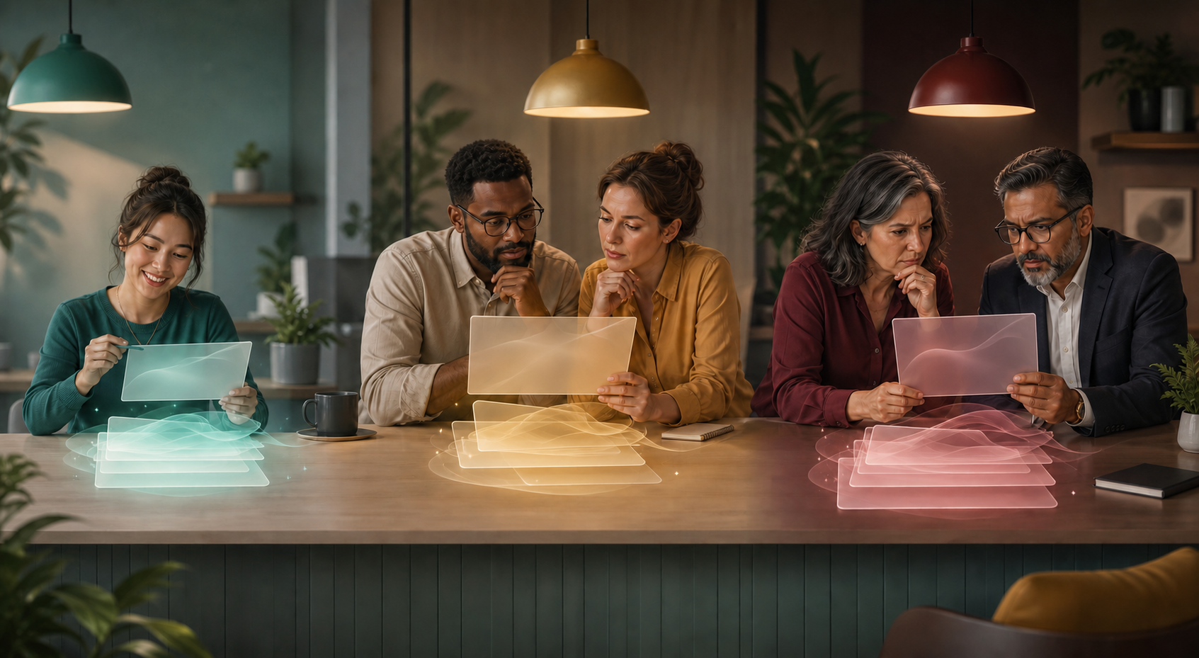 Three review-response situations show increasing human oversight from a routine compliment to a serious customer complaint.